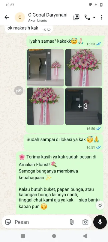 Pengiriman Karangan Bunga Kedaung Wetan