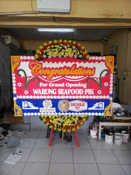 Papan Bunga Ucapan Selamat Kedaung Wetan