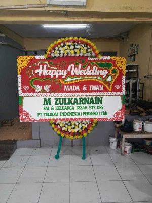 Papan Bunga di Kedaung Wetan