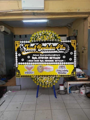 Papan Bunga di Kedaung Wetan